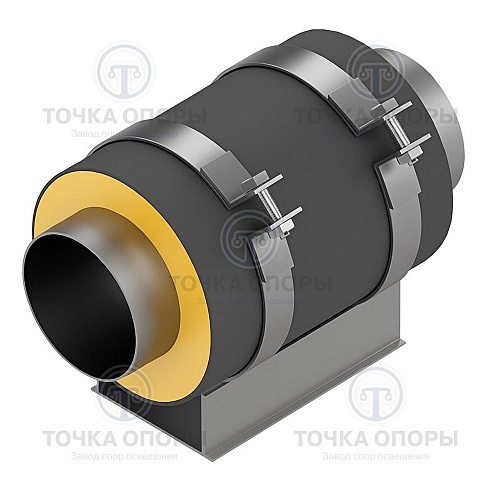 Скользящая опора СПО 89/180.150 подкладная для труб в ППУ