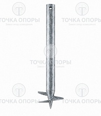 Свая винтовая СВМ 377-4,5-120