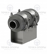 Опора скользящая бугельная для трубопроводов в ППМ изоляции ОПБ ППМИ