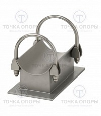 Опоры неподвижные хомутовые для надземной прокладки 313.ТС-007.013
